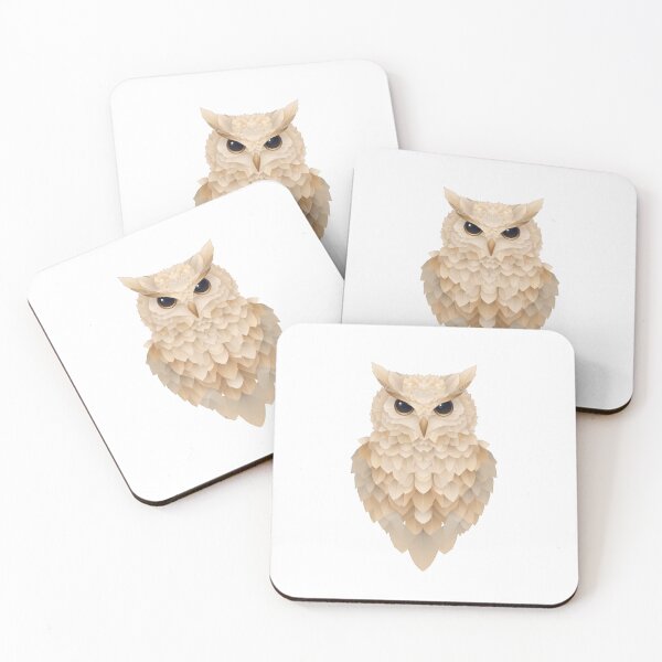 Item preview, Minimalist Geometric Owl | Wise & Modern Design designed and sold by BlissxPals.
