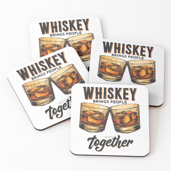 Item preview, Whiskey Brings People Together Bourbon Day designed and sold by Blok45.