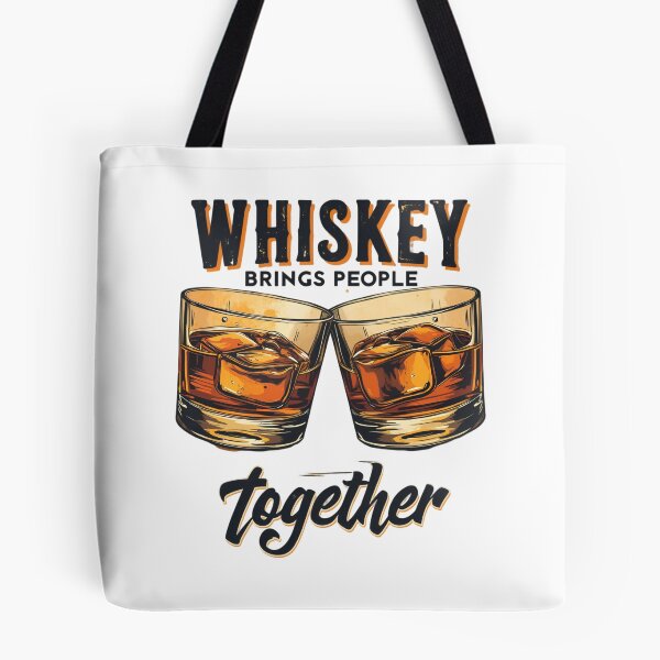 Item preview, Whiskey Brings People Together Bourbon Day designed and sold by Blok45.