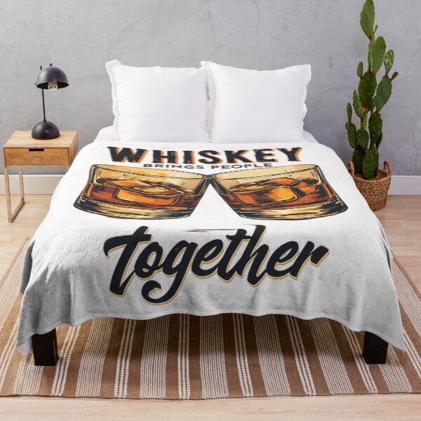 Item preview, Whiskey Brings People Together Bourbon Day designed and sold by Blok45.