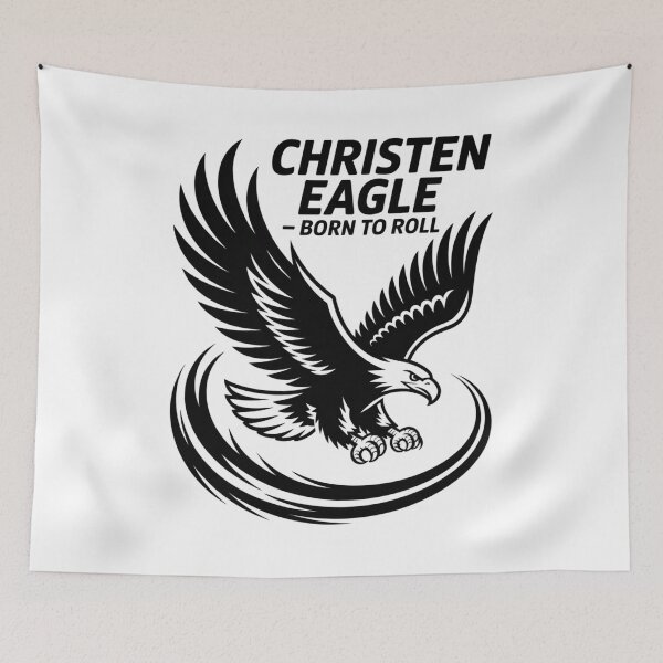 Item preview, Christen Eagle – Born to Roll designed and sold by SignumShop.