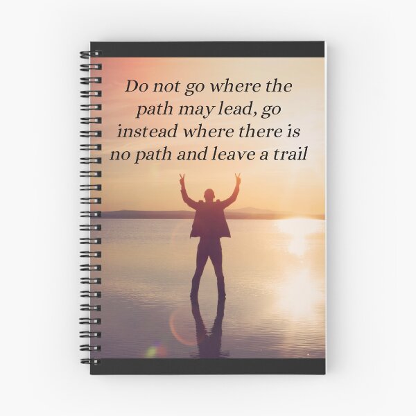 Item preview, Leave a Trail – Inspirational Life Quote designed and sold by AeroPlanet247.