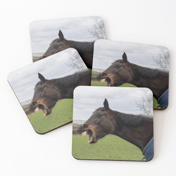 Item preview, Caballo bostezando divertido designed and sold by Shiralee Swan Photography.