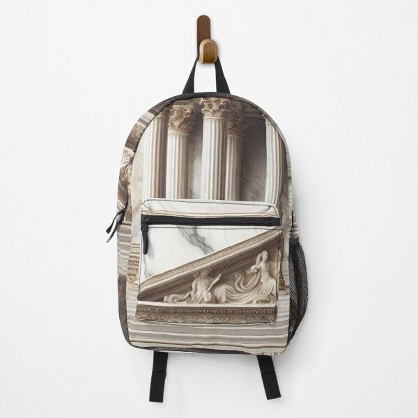 Item preview, Symmetrical Greek Temple – Classical Architecture Design designed and sold by Roberta Calabrese.