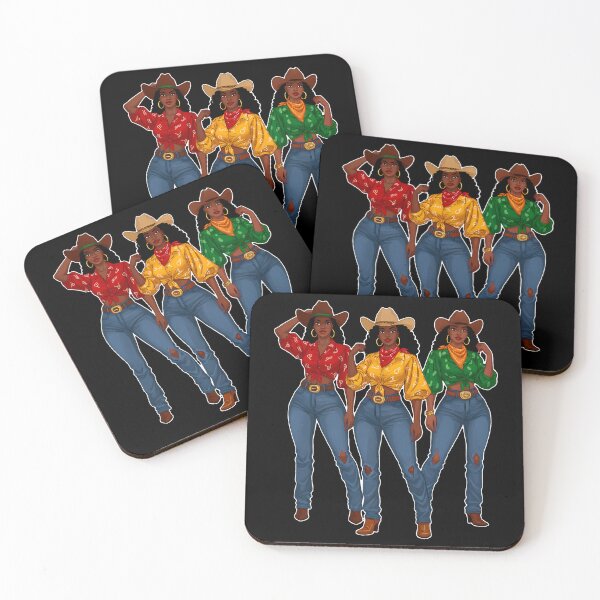 Item preview, Cute Afro American Cowgirl Western Pride – Juneteenth Celebration Gift designed and sold by JUSTBEELEGANT.