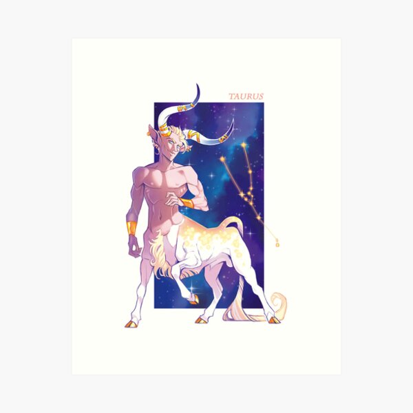 Artikel-Vorschau von Fabelwesen Zodiac Stier Taurus, designt und verkauft von ConnyChiwa.