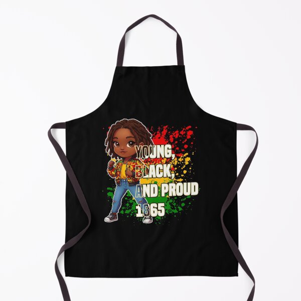 Item preview, Cute Juneteenth Girls Kids Young Black and Proud Since 1865 - Juneteenth Gift designed and sold by JUSTBEELEGANT.