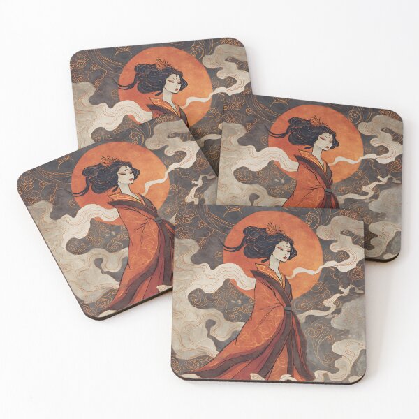 Item preview, Divine Amaterasu Japanese Art designed and sold by bapupa.