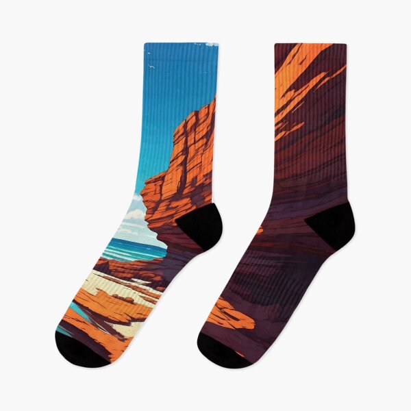 Item preview, Gantheaume Point, Broome: Deep Rust-Red Cliffs designed and sold by LSVart.