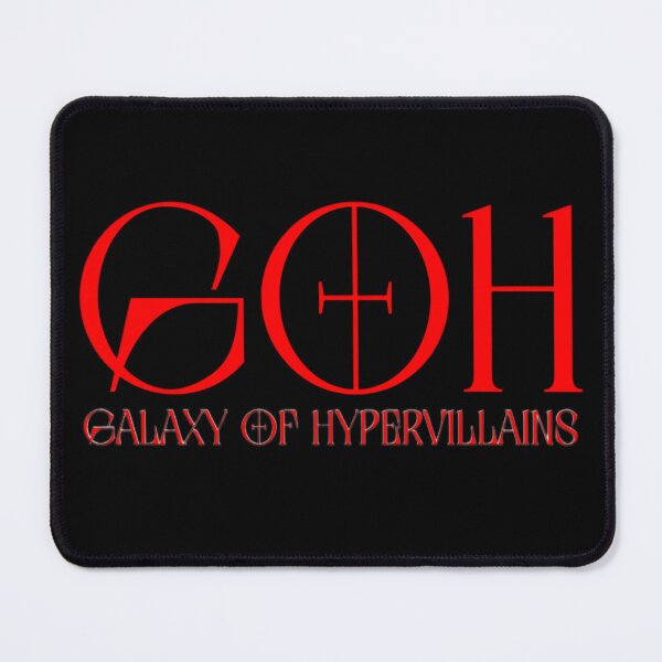 Item preview, GOH title in red designed and sold by GALAXY OF HYPERVILLAINS.