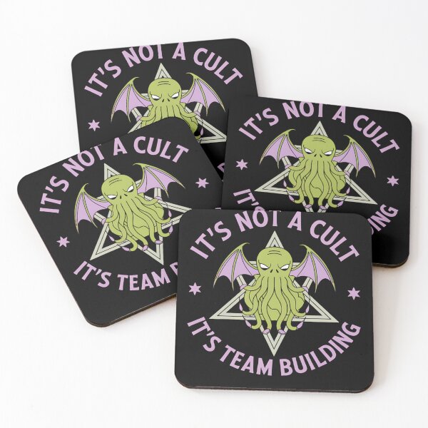 Item preview, it's not a cult it's team building designed and sold by Nekusa.