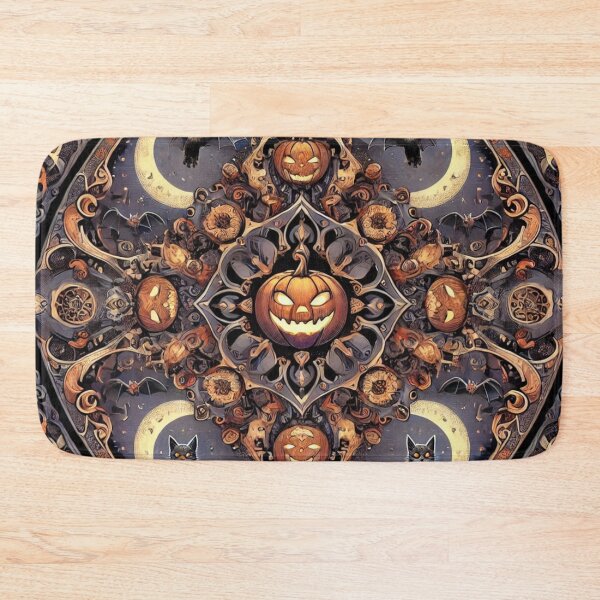 Item preview, Midnight Pumpkin Masquerade designed and sold by Dream Bloom Gallery.