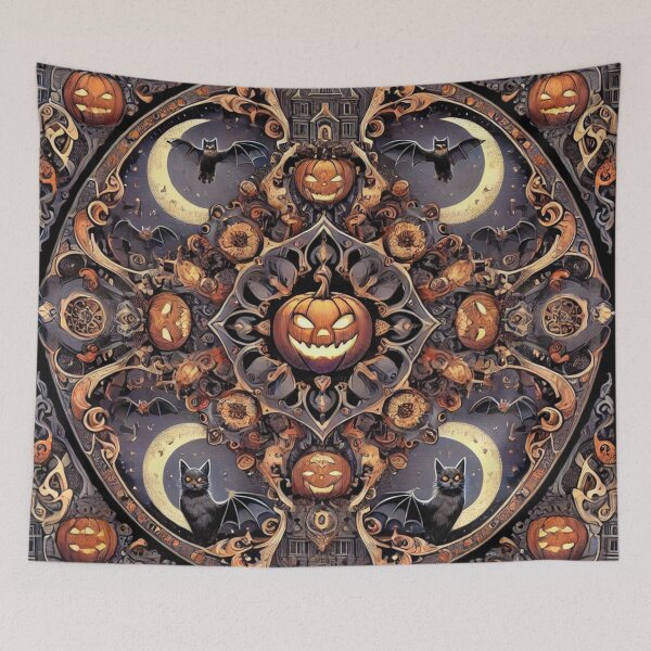 Item preview, Midnight Pumpkin Masquerade designed and sold by Oonward2021.