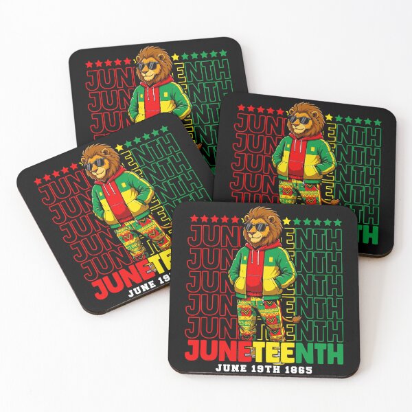 Item preview, Juneteenth 2025 Black Lion Pride African American Hip Hop Style Funny gift designed and sold by JUSTBEELEGANT.