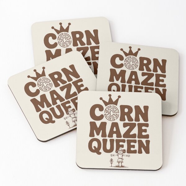 Item preview, Corn Maze Queen - Fun Fall Adventure Design designed and sold by Jollys-ArtShop.