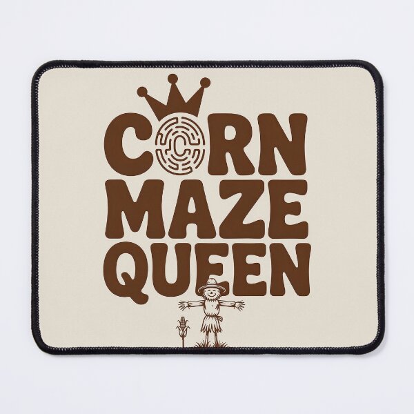 Item preview, Corn Maze Queen - Fun Fall Adventure Design designed and sold by Jollys-ArtShop.