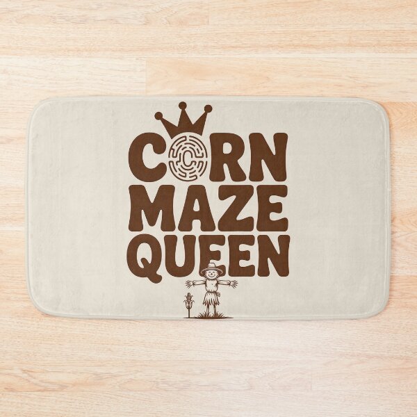 Item preview, Corn Maze Queen - Fun Fall Adventure Design designed and sold by Jollys-ArtShop.