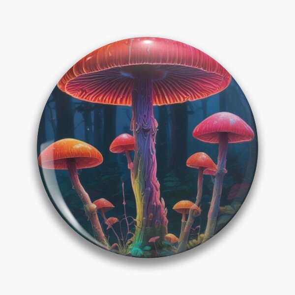 Item preview, neon mushrooms designed and sold by Celestial-Roots.