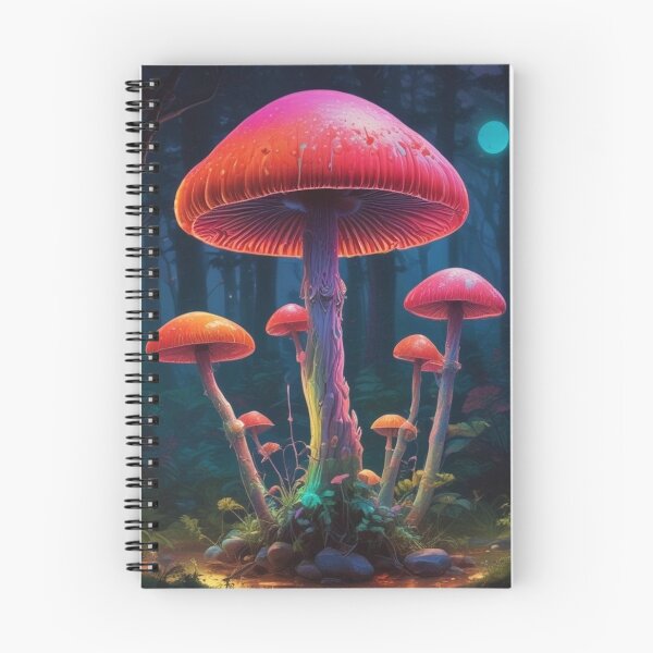 Item preview, neon mushrooms designed and sold by Celestial-Roots.