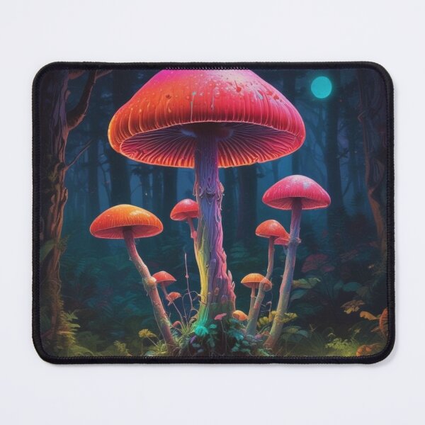 Item preview, neon mushrooms designed and sold by Celestial-Roots.