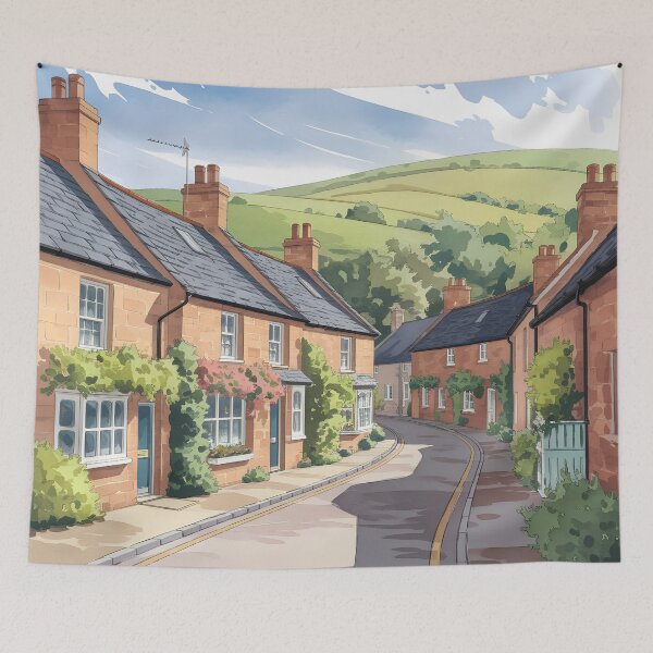 Item preview, Grassington Village: Timeless Stone Cottages in the Yorkshire Dales designed and sold by LSVart.