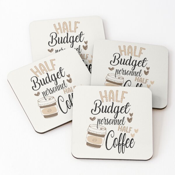 Item preview,  Funny Budget Personnel Coffee Awesome And Cool designed and sold by LifeGoods103.