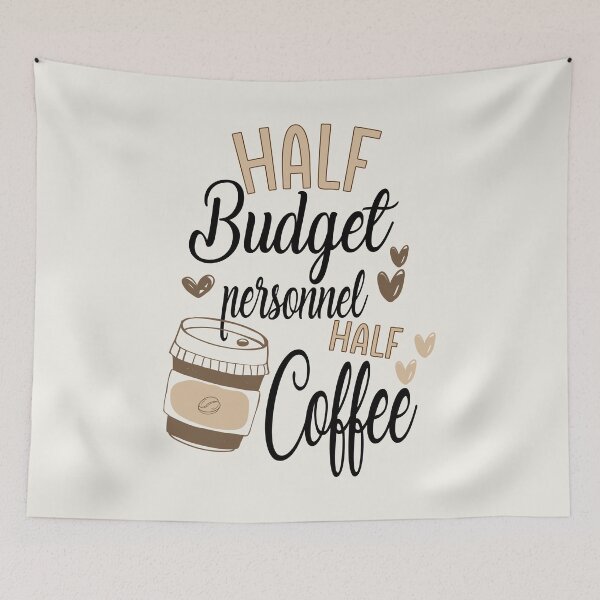 Item preview,  Funny Budget Personnel Coffee Awesome And Cool designed and sold by LifeGoods103.