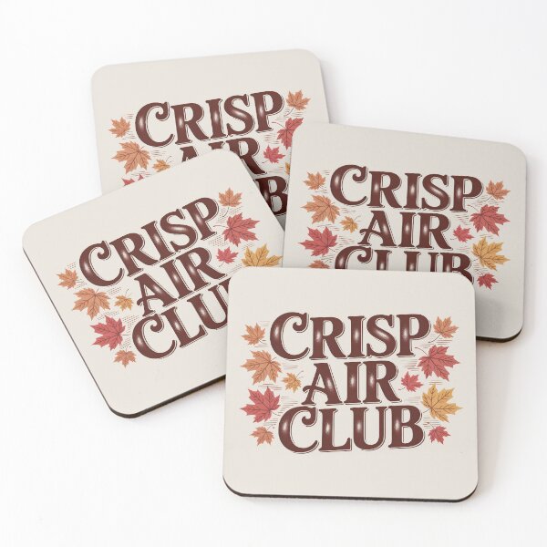 Item preview, Crisp Air Club - Fresh and Cozy Fall Design designed and sold by Jollys-ArtShop.