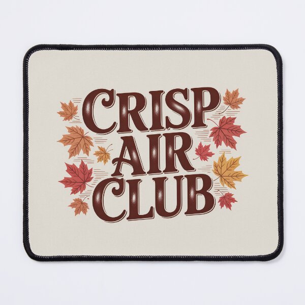 Item preview, Crisp Air Club - Fresh and Cozy Fall Design designed and sold by Jollys-ArtShop.