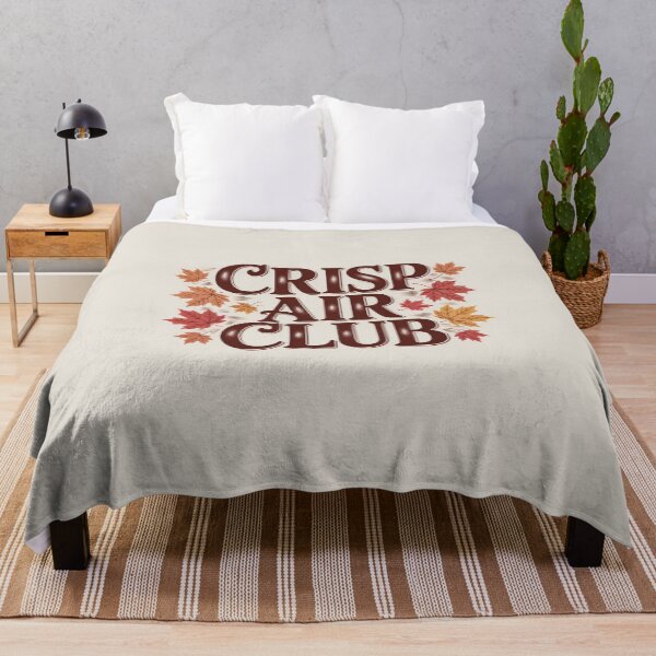 Item preview, Crisp Air Club - Fresh and Cozy Fall Design designed and sold by Jollys-ArtShop.