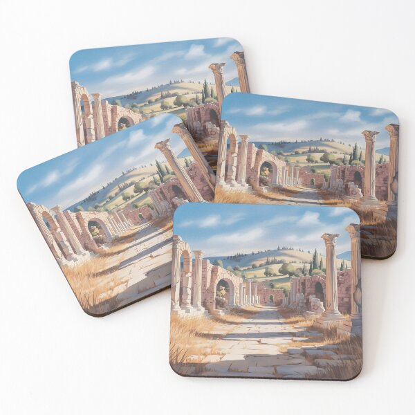 Item preview, Hierapolis, Turkey: Crumbling Columns and Arches designed and sold by LSVart.