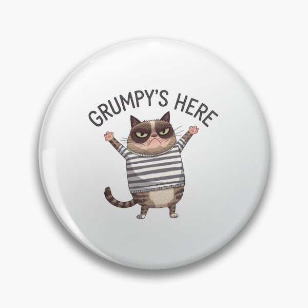 Item preview, Grumpier Than You, Cat, Angry, feline, funnyfits70, Humor, Funny, retro, vintages, funny quotes, animal humor, designed and sold by FunnyFits70.