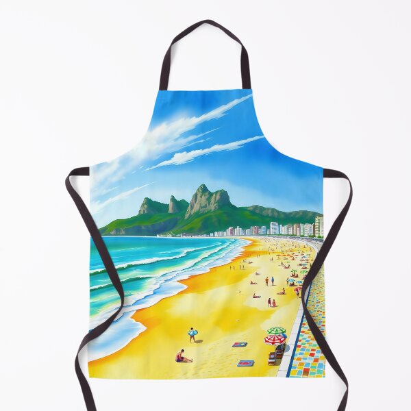 Item preview, Ipanema Beach, Rio de Janeiro: Dois Irmãos Rising designed and sold by LSVart.