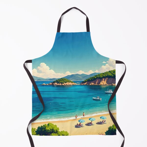 Item preview, Kalamitsi Beach: Golden Sands & Aegean Clarity designed and sold by LSVart.