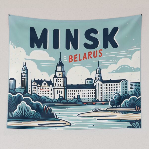 Item preview, Minsk Belarus  designed and sold by WanderlustCoCo.