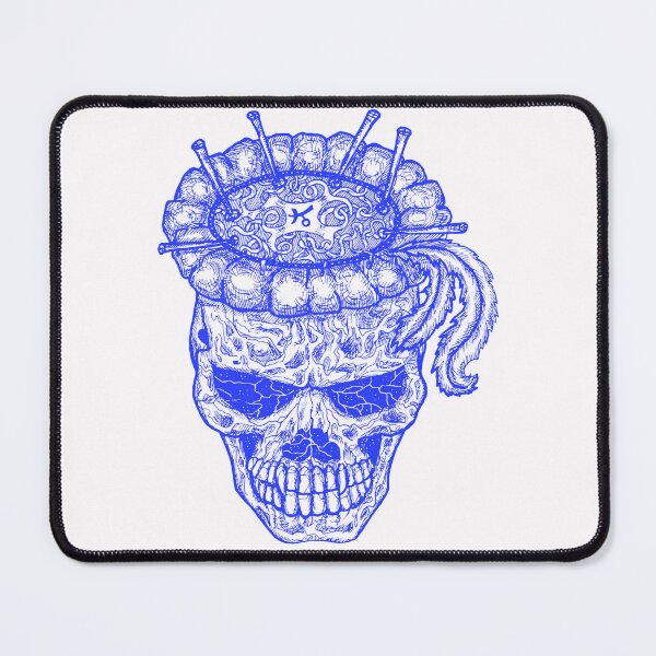 Item preview, mystic skull illustration designed and sold by SKULLARTISTRY.
