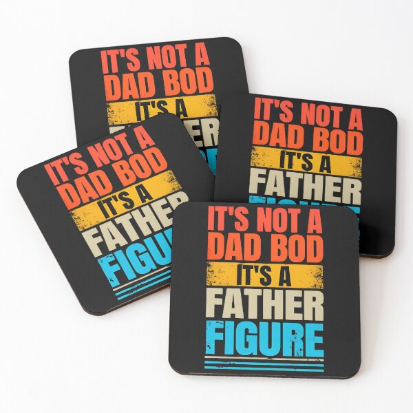 Item preview, It's Not a Dad Bod, It's a Father Figure - Funny Dad T-Shirt designed and sold by FestivityFinds.