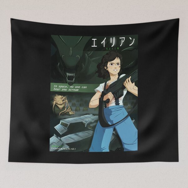 Item preview, Alien The Anime designed and sold by mrjsue.