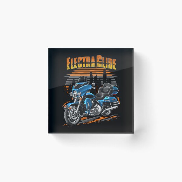 Item preview, Motorcycle Electra Glide Ultra Classic FLHTCU & FLHTCUI 2011 (Cool Blue Pearl & Vivid Black) for Motorcycle Riders designed and sold by MotoApparelHub.