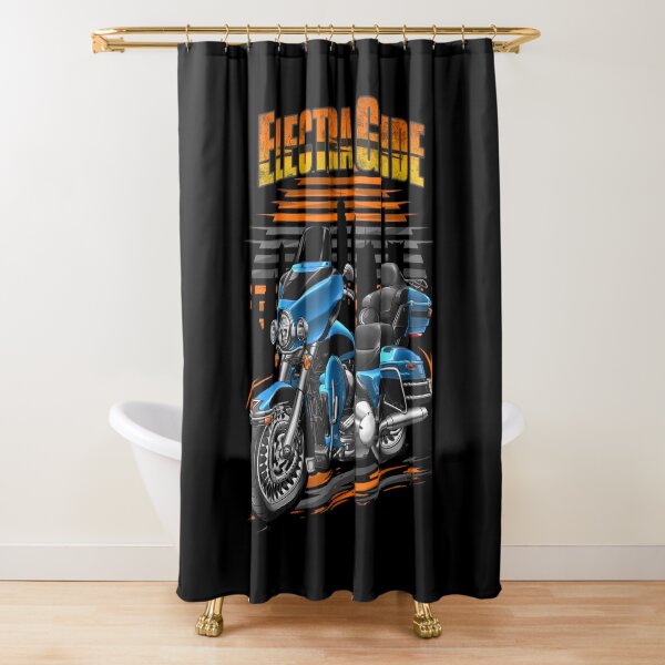 Item preview, Motorcycle Electra Glide Ultra Classic FLHTCU & FLHTCUI 2011 (Cool Blue Pearl & Vivid Black) for Motorcycle Riders designed and sold by MotoApparelHub.