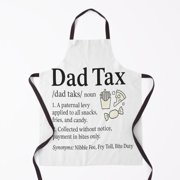 Item preview, Dad Tax: Official Snack Inspector – Funny Father's Day Definition designed and sold by Rajasekar.