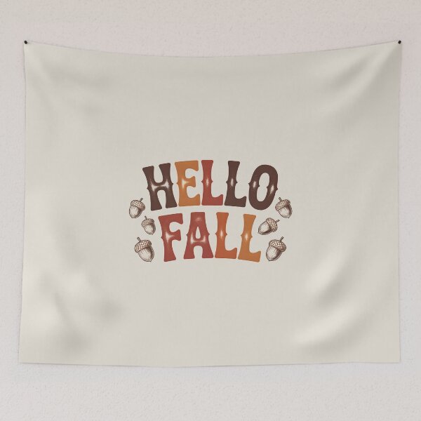 Item preview, Hello Fall - Simple and Sweet Autumn Design designed and sold by Jollys-ArtShop.