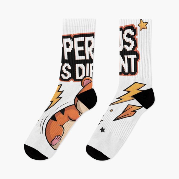 Item preview, Hyperfocus Hits Different | Cute ADHD Hamster Motivation Digital Art 2025 designed and sold by AnnDesignStudio.
