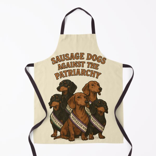 Item preview, Sausage Dogs Against Patriarchy. Funny Feminist. designed and sold by Shoot-The-Moon.