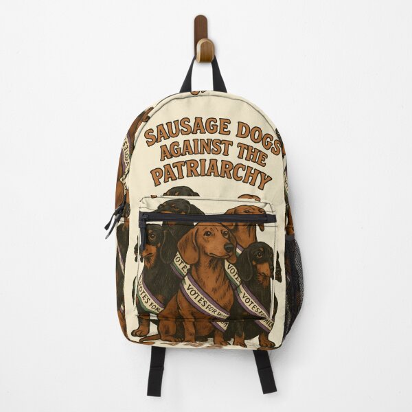 Item preview, Sausage Dogs Against Patriarchy. Funny Feminist. designed and sold by Shoot-The-Moon.