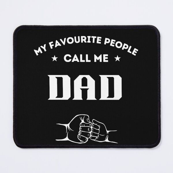 Item preview, My Favourite People Call Me Dad - Funny Fatherhood T-shirt with Fist Bump Design designed and sold by FestivityFinds.
