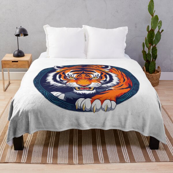 Item preview, Fierce Tiger Roar Graphic Tee Design designed and sold by NAVOZKA.