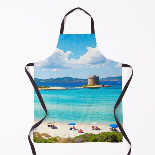 Item preview, La Pelosa Beach, Stintino: Crystal-Clear Turquoise Waters designed and sold by LSVart.