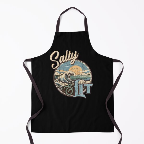Item preview, Stay Salty and Lit Matthew 5 Sermon on the Mount Salt and Light Christian Bible Verse designed and sold by InkyPixelPrints.