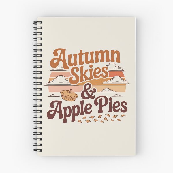 Item preview, Autumn Skies & Apple Pies - Whimsical Fall Season Design designed and sold by Jollys-ArtShop.